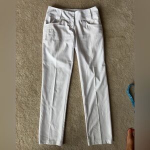adidas White Climalite Athletic Pants